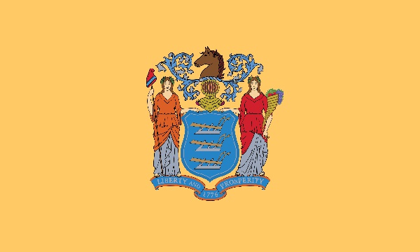 Flag of New Jersey, United States