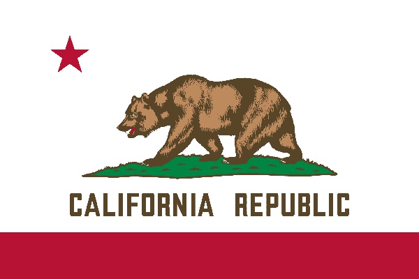 Flag of California, United States