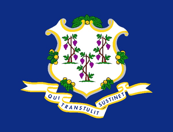 Flag of Connecticut, United States