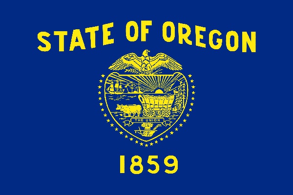 Flag of Oregon, United States